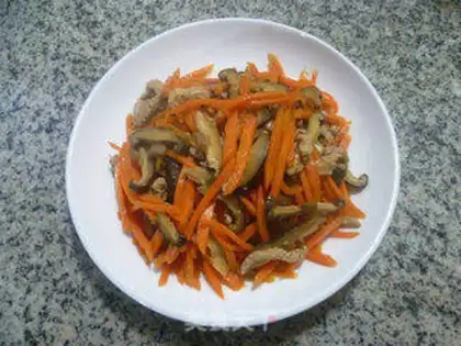 Make Carrot in the mushrooms step 11