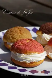 Make French souffle puff step 8
