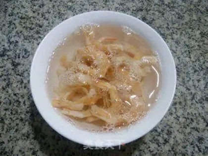 Make Open sea belts, chopbone soup step 1