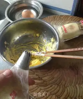 Make Sesame eggs step 8