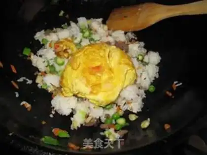 Make Cheese shrimp rice step 14