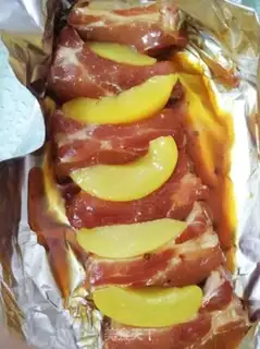 Make Peach roasted ribs step 2