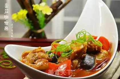 Make Tomato curry chicken step 8