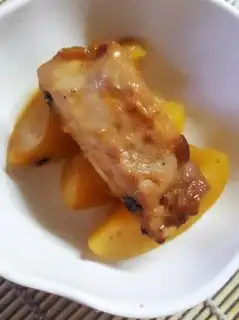 Make Peach roasted ribs step 3