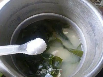 Make Open sea belts, chopbone soup step 8
