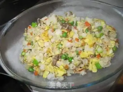 Make Cheese shrimp rice step 18
