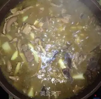 Make Spicy lamb soup step 11
