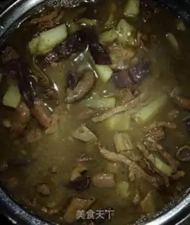 Make Spicy lamb soup step 12
