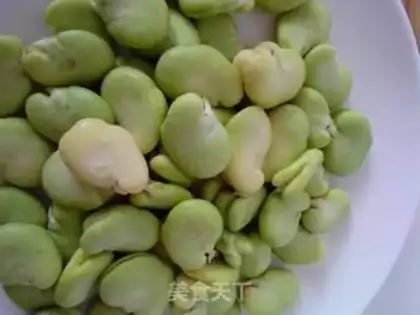 Make The oily beans step 1