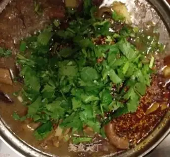Make Spicy lamb soup step 15