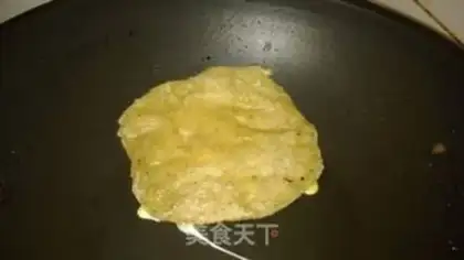 Make Bacon egg burrito step 5