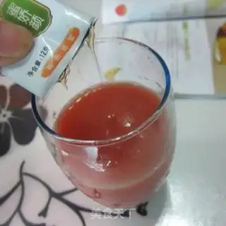 Make Tomato honey juice step 5