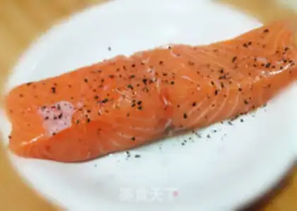 Make Milk salmon step 1