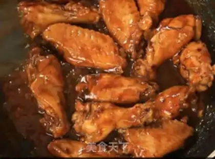 Make Coke chicken wings step 4