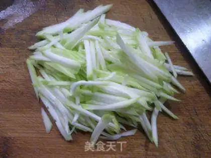 Make Shrimp skins and eggs step 2