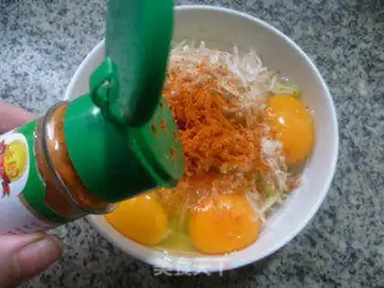 Make Shrimp skins and eggs step 6