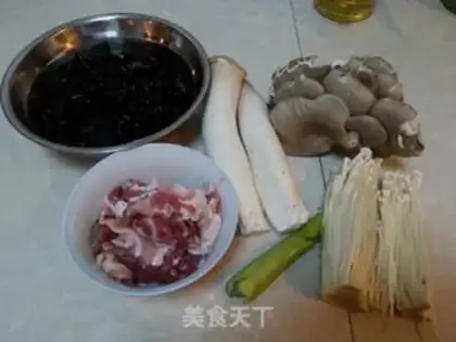 Make Mushrooms step 0