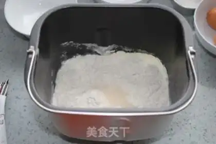 Make Coconut flower bread step 1