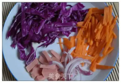 Make Breakfast noodle step 1