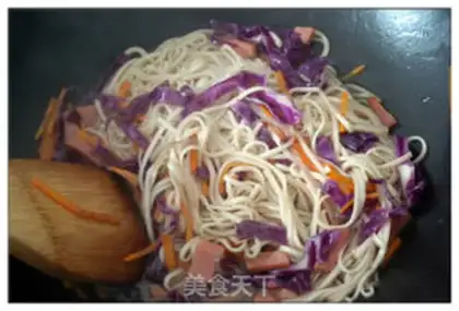 Make Breakfast noodle step 4