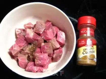 Make The fragrance of the veal swabs step 1