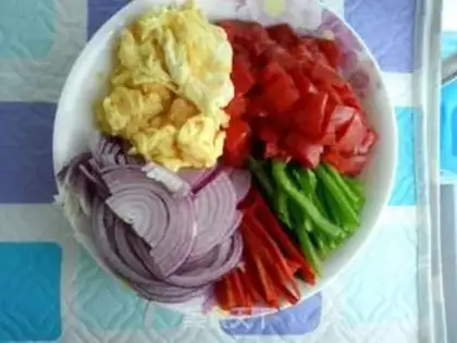 Make Egg noodles step 1