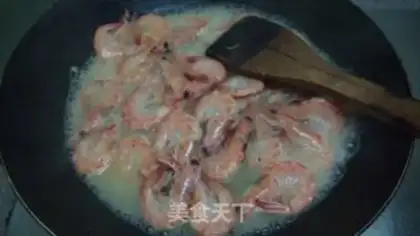 Make Cheese juice with a back to a shrimp step 7