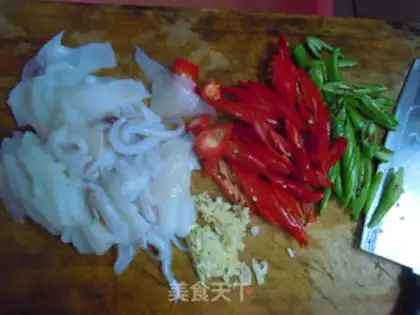 Make Garlic cheese is fired step 1