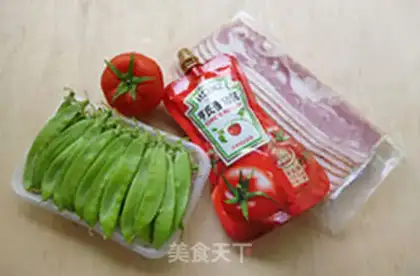 Make Cheese bacon, Dutch beans step 0