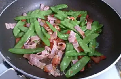 Make Cheese bacon, Dutch beans step 7