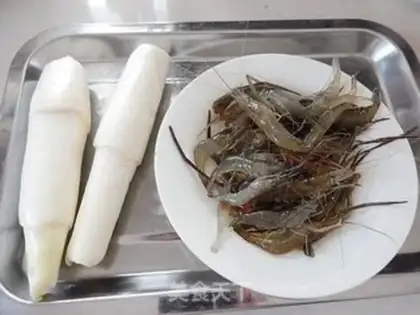 Make Shrimp white step 0