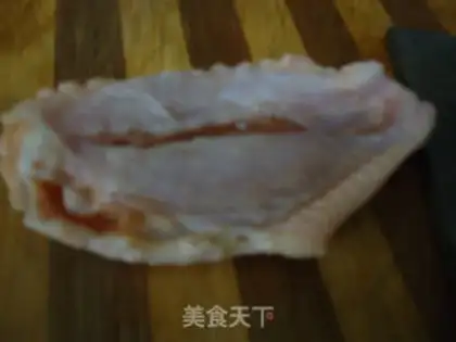 Make Chicken wings with eggplant juice step 1