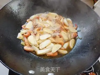 Make Shrimp white step 7