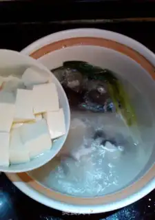 Make Fish tofu soup step 5