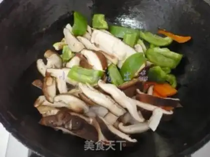 Make Pelican mushroom carrots step 4