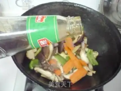 Make Pelican mushroom carrots step 5