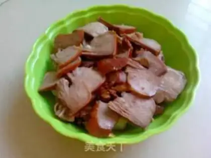 Make Paprika pig tongue step 3