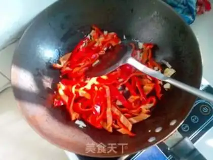 Make Paprika pig tongue step 5