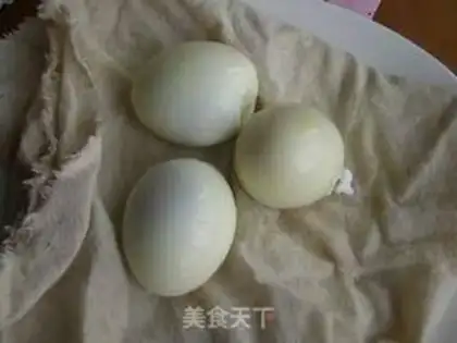 Make Soy sauce, tiring eggs step 0