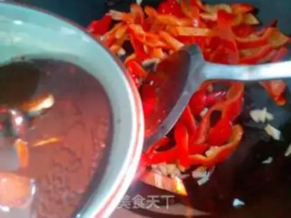 Make Paprika pig tongue step 6