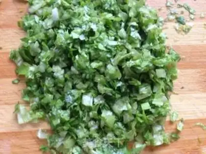 Make Scrambled eggcake step 1