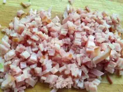Make Scrambled eggcake step 2