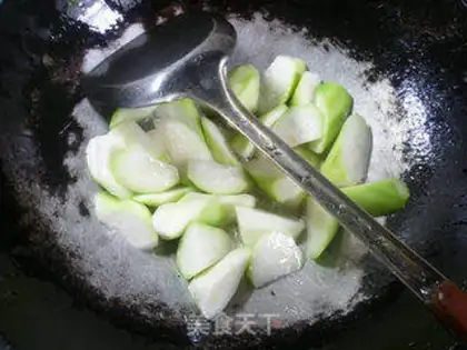 Make Sakura tofu is burning at night step 4