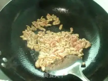 Make Garlic fried meat step 1