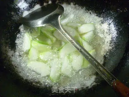 Make Sakura tofu is burning at night step 6