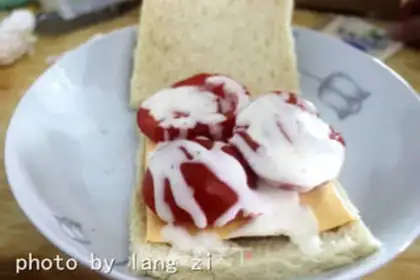 Make Breakfast sandwich step 5