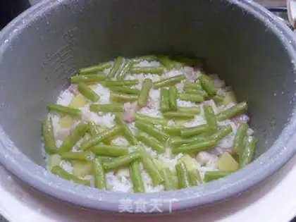 Make Peas with salted potatoes step 11