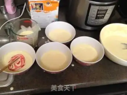 Make Rainbow birthday cake step 2