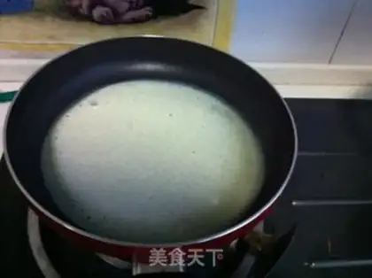 Make Egg burrito step 2