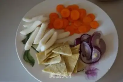 Make Korean cheese fried cake step 1